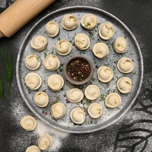 Chicken and Pork Dumplings (Pelmeni) Frozen