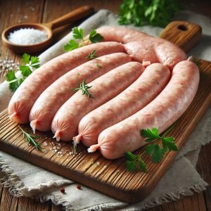 Chicken and cheese sausage (F)